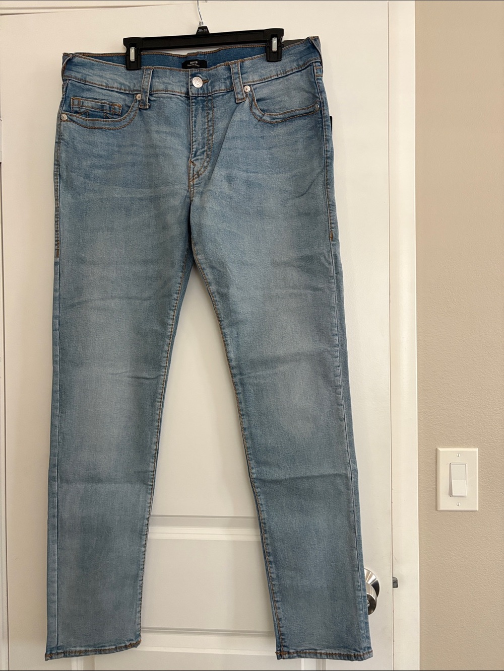 True Religion Slim Straight Light Blue Men's Jeans